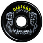 Bigfoot Longboard Wheels 76mm Cruisers Black   Abec 9