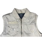 Vintage Oshkosh Kids Safari Hunting Camping Fish Vest Toddler 3t Khaki Zip Mesh