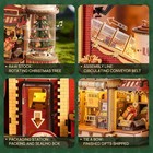 Rokr Christmas Dream Gift Factory Wooden Music Box Building Toys Kids Gifts  New