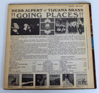 Herb Alpert   The Tijuana Brass Signed  going Places  Record Album Lp Autograph