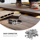  100pcs Deck Fasteners Deck Board Straightening Tool Clips For Deck Fastening