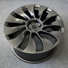 21  X 9 5  Front Replace Wheel Rim Matta Black Uberturbine For Tesla Model Y