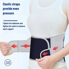 Support Brace With Removable Lumbar Pad Breathable Lower Back Pain Relief 