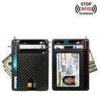 8 Slot Rfid Blocking Leather Wallet Slim Credit Card Holder Id Case Men Women