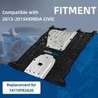 New For Honda Civic 2013-2015 Engine Splash Shield Cover Assembly  74110tr3a20
