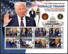 President Donald Trump  - Collection  2  11 Sheets 2024-2025 Mnh Updated  cna315