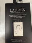 Lauren Ralph Lauren Shower Curtain Hooks Set Of 12 Silver Nib