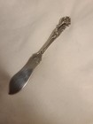 Antique Set Rogers Bros   Charter Oak Pattern Silver Flat Handle Butter  Knives