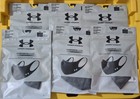Lot Of 6 Under Armour Sports Mask Featherweight   Iso Chill M l Gray black Camo
