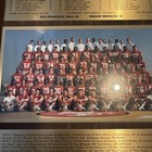 Vintage San Francisco 49ers 1989 Super Bowl Xxiv Plaque Nfl Football Team Photo 