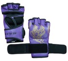 Mma Gloves Purple Xl Adult Unisex Ufc Fight Training Cage Grappling Punch Mitts