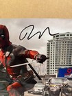 Ryan Reynolds Signed 11x14 Deadpool Photo Marvel Auto Beckett Bas Coa Rare
