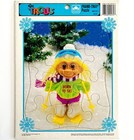 1992 Trolls Russ Golden Puzzle Vintage Frame Tray Winter Skiing 12 Pcs Gstrm