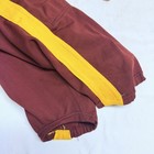Vintage 1970s 80 s Football Pants Knickers Burgundy Gold     L - Pad Slots