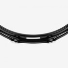 S-hoop - Sh138bblkp - 13  8 Hole Black Pc steel S-hoop Snare Bottom  replaces
