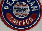 Pearl Jam Chicago Patch 2024 Wrigley Field Hotdog Dark Matter Tour Pj New