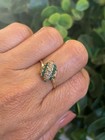 14k Yellow Gold Nd Vintage Emerald   ring