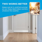 2 Pack Door Draft Stopper   door Sweep For Exterior   Interior Doors door Bottom S