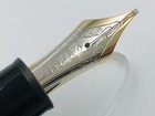 Montblanc 14k Gold 585 Meisterstuck 149 Piston Fountain Pen Black B