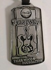 Tigerjam Iv Metal Bag Tag - Coca Cola  Tiger Woods Foundation Event Collectible