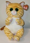 Ty Large Plush Beanie Bellies Buddy Mango The Tabby Cat Medium  9-10 Inch  Mwmts