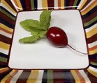 Artificial Vegetables Faux Fake Food 2 Radishes Lot Of Two Display Prop Vrsh38