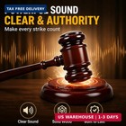 Wooden Gavel And Sound Block Set  9 8 Inch Judge Gavel With 4 8 Inch Block