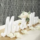 Mr   Mrs Letter Wedding Wooden Sign Party Venue Decoration Table Top Standing