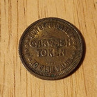 Circulated Car Wash Token Good For  1 00 Says Non Refundable No Cash Value Dolla