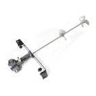 1 2 Hp Paint Mixing Air Mixer 50 Gallon Stainless Steel Bucket Paint Mixer 200l