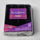 Lot Of 2 Premo Sculpey 2oz Polymer Clay 5042 Black 30 Min 275  f Modeling Clay