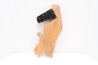 Hand Carved Wood Sculpture Raven Totem Plaque Northwest Coast Haida Art 16 25 