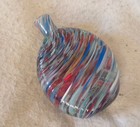 Pairpoint  Glass Flask Or Bottle capecod ma Rare Multi-color