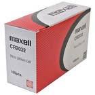 Box Of 100 Maxell Cr2032 Battery 3v Lithium Coin Cell Exp  2035