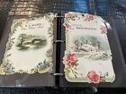 Lot Large Antique Victorian Embossed Die Cut Scraps Print Emphera Lot Of 30 S13