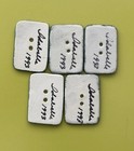 Vintage Handmade Ceramic Buttons 