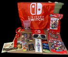 Nintendo Switch Promo Swag Bags  20 Items Sunglasses Keychains Puzzles   More