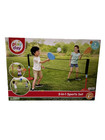  new   Play Day Kids 3 In 1 Sports Set - Pickleball  Volleyball   Swing Ball 4 