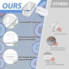 Musubi Press Mold Kit With Slicer For Spam  2 Pack Hawaiian Musubi  Clear
