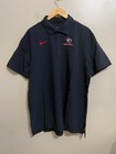 Nike Uga Georgia Bulldogs Football Sideline Polo Shirt Black Dn5615-010 Mens 2xl