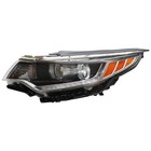 For 2016 2017 2018 Kia Optima Headlight Assembly Clear Yellow Lens Pair