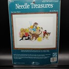 Needle Treasures Kittens Playing Cross Stitch Kit - 16x12 Cat Yarn Basket