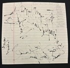 Ringo Starr And His First All Starr Band 1989 Tour Signed Cut Page