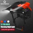 Rockbros Mtb Road Bike Helmet Led Light Cycling Helmet Ultralight Bicycle Helmet