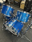 Vintage Ludwig Blue Sparkle 1970s Drum Set 22 16 13 12 8 6 W  Atlas Stands  2555