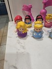 Disney Fisher Price Little People Princess Lot Of 14 Pieces Some Rare Htf 