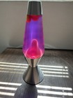 Lava Lamp Light Motion   Glitter 5225 Purple Liquid  Yellow Gel Base   Bulb