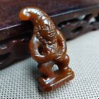 Ancient Chinese Hongshan Culture Old Carved The Exquisite Person Statue3304
