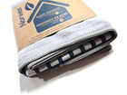 Norwex Cleaning Cloth Set - Graphite Envirocloth   Striped Window Cloth New