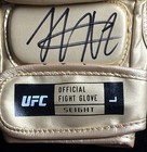 Khabib Nurmagomedov Signed Gold Ufc Fight Glove Bas Beckett Coa Autograph Legend